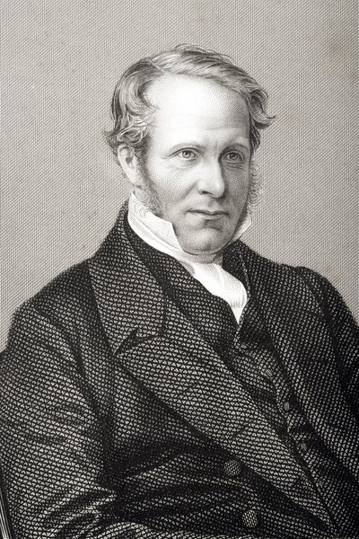 Reverend Baptist Wriothesley Noel (1799-1873) engraved by D.J. Pound from a photograph, from 